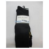 5 Pair Black Dress Socks