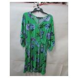 Colleen Lopez L P Dress- Green Floral