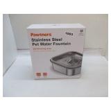 Stainless Steel Pet Water Fountain - 360*