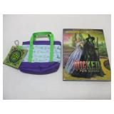 Disney Wicked For Good BluRay DVD & Tote Bag