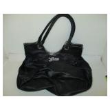 Black Satin Guess Purse