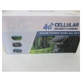 4G Cellular Security Camera Solar Powered