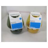 2 Mushroom Table Lamps