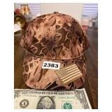 New Camo flag adjustable baseball hat
