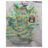 New XL Dog Shirt - Fruit Print