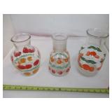 3 Vintage Juice Pitchers
