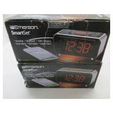 2 Digital Alarm Clocks