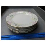6 Grant Crest China Salad Plates
