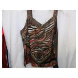DG2 1x Top Sleeveless Jungle Print