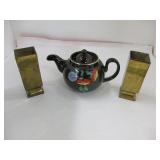 Alcock Lindley Teapot & 2