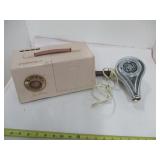 2 Vintage Hair Dryers Handy Hanna & Lady Sunbeam