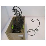 Black Stand Hanging Display Racks