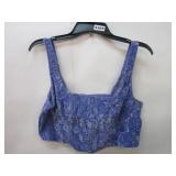 Wild Fable - Corset Crop Top - Size: Large -