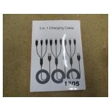 Set of 3 - 3 in 1 Charging Cables