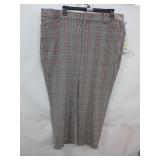 New Ava & Viv Sz 22 Plaid Pants