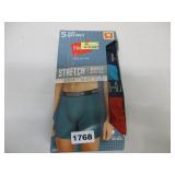 5 Hanes Boxer Briefs Med