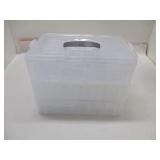 Storage Case w/Small Dividing Cases Craft/Hobby