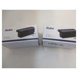 Set of 2 Ruko Portable F11 LED Lithium Battery