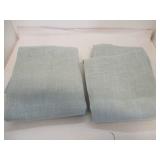 Set of 2 Grey Curtain Panels