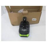 Set of 2 18V Lithium-Ion Batteries