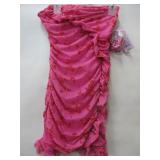 New Strapless Pink Women's XXS Dress