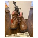 New Wonder Nation girls cowboy boots size 2