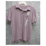New Men's Supersoft Polo Collared Shirt size small