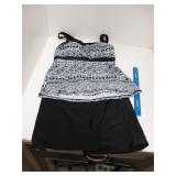 New Women's Swimsuit 2 piece size Large