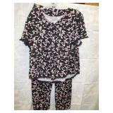 New Cuddle Duds Women's Pajama Set size