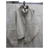New Women's Under Armor Zip Up Sweatshirt Size 2XL