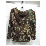 Women's Small White Stag Top