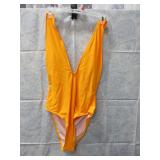 Women's Swimsuit 1 piece yellow size Large