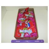 BOX LOT ASSORTED TWIZZLERS SNACK PACKS