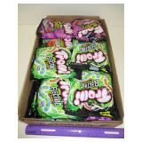 BOX LOT ASSORTED SOUR TROLLI GUMMIES BB:8/25-12/25