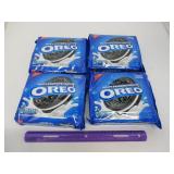 4 - 13.29oz OREO COOKIE PACKAGES BB: 8/25-12/25