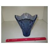 Fenton - Art Deco Blue Vase - See Desc