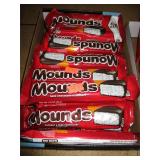 BOX LOT MOUNDS DARK CHOCOLATE BB: 8/25-12/25