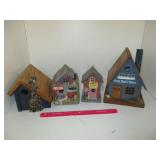 4 - Decorative Bird Houses