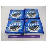 4 - 13.29oz OREO COOKIE PACKAGES BB: 8/25-12/25