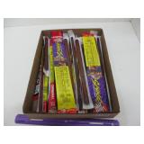 BOX LOT SLIM JIM SAVAGE JERKY BB: 8/25-12/25