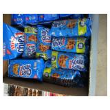 BOX LOT ASSORTED OREO COOKIE SNACK PACKS