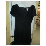 Women's Spiegel Sz 12 Black Dress