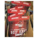 LOT WENZEL FARMS MILD SMOKED JERKY BB:8/25-12/25