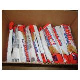 BOX LOT KING SIZE PAYDAY CANDY BARS BB: 8/25-12/25