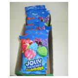 BOX LOT JOLLY RANCHER GUMMIES BB: 8/25-12/25