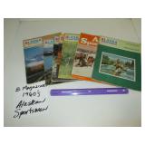8 - 1960's Alaskan Sportsman Magazines