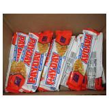 BOX LOT PAYDAY KING SIZE CANDY BARS BB: 8/25-12/25