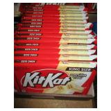 BOX LOT KITKAT VANILLA BAR KING SIZE BB:8/25-12/25