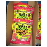 BOX LOT STRAWBERRY SOUR PATCH KIDS BB: 8/25-12/25
