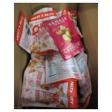 BOX LOT CHUNK SWEET & SALTY SNACK PACKS STRAWBERRY